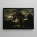 van het oude eikenhout - Jacob van Ruisdael — ingelijst kunstwerk aan de muur