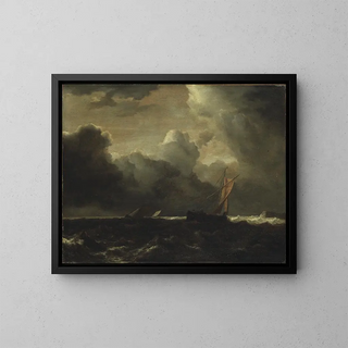 Jacob van Ruisdael - Storm Clouds over the Sea.webp