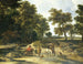 Het waterloopje - Jacob van Ruisdael — weergave van het kunstwerk