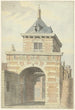 View of the old Vriesche Poort in Alkmaar - Jacobus Andreas Crescent — artwork view