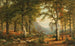 Chevreuils dans la forêt - Jacobus Johannes van Poorten — artwork view