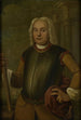 Portrait painting of Johannes Thedens, Governor-General of the Dutch East India Company - Jacobus Oliphant — artwork view