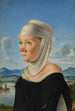 Portrait d'une vrouw, misschien een non van San Secondo - Jacometto Veneziano — weergave van het kunstwerk