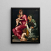 De Maagd met Kind met heilige Elisabeth en Johannes de Doper - Jacopino del Conte — ingelijst kunstwerk aan de muur