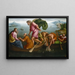 De wonderbare visvangst - Jacopo Bassano — ingelijst kunstwerk aan de muur