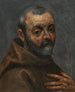 Self-portrait as a monk - Jacopo Palma the Elder — artwork view
