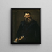 Portrait of a Gentleman - Jacopo Palma the Younger — framed artwork on a wall