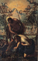 Baptême du Christ - Jacopo Tintoretto — weergave van het kunstwerk