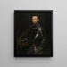 portret van een jonge, baardige man - Jacopo Tintoretto — ingelijst kunstwerk aan de muur