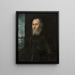 Portret van een Venetiaanse admiraal - Jacopo Tintoretto — ingelijst kunstwerk aan de muur