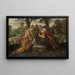 De Ontdekking van Mozes - Jacopo Tintoretto — ingelijst kunstwerk aan de muur