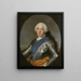 Guillaume IV 1711-1751 Prince of Orange-Nassau - Jacques-André-Joseph Aved — framed artwork on a wall