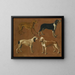 Studie van vier pijlers - Jacques-Laurent Agasse — ingelijst kunstwerk aan de muur