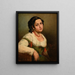 Italiaanse schilderij - Jacques-Raymond Brascassat — ingelijst kunstwerk aan de muur