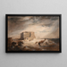 van het Château de l'Œuf, Napels - Jacques-Raymond Brascassat — ingelijst kunstwerk aan de muur