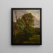 De Eikenbomen - Jacques-Raymond Brascassat — ingelijst kunstwerk aan de muur