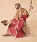 pelgrim bedelaar - Jacques-Raymond Brascassat — weergave van het kunstwerk