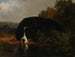 van Pluton, de favoriete hond van de meester - Jacques-Raymond Brascassat — weergave van het kunstwerk