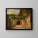 Tonnelle - Jacques-Raymond Brascassat — ingelijst kunstwerk aan de muur