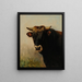 van Tête de bœuf noir - Jacques-Raymond Brascassat — ingelijst kunstwerk aan de muur