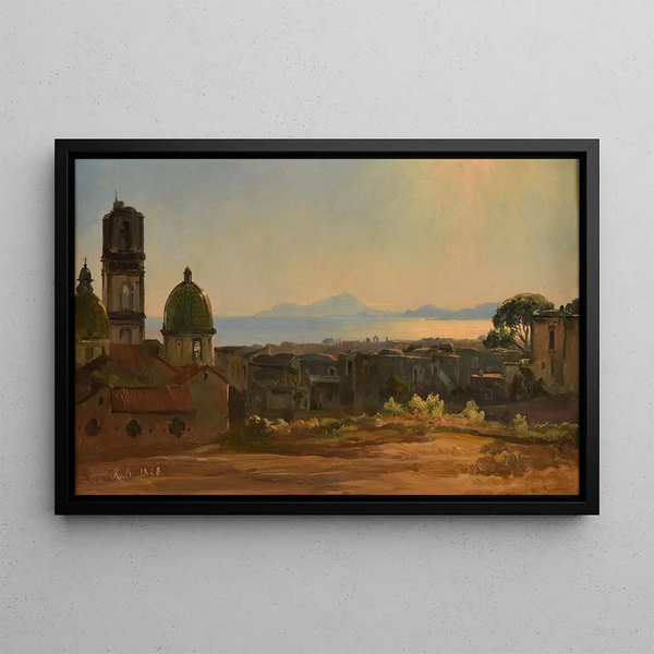 JacquesRaymond Brascassat - Vue de ville dItalie.webp
