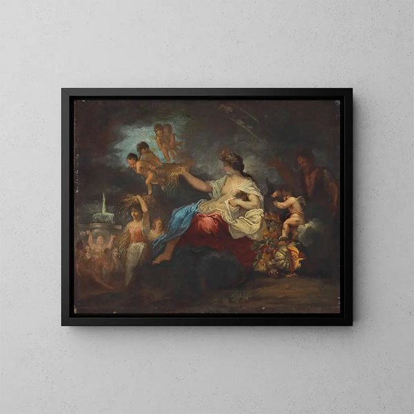 Cérès - Jacques Blanchard — ingelijst kunstwerk aan de muur