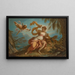 Diane en Cupido - Jacques Dumont — ingelijst kunstwerk aan de muur