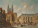 De marktplein van Brunswick - Jacques François Carabain — weergave van het kunstwerk