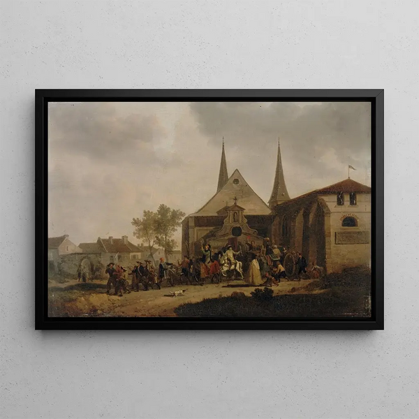 Jacques Franois Joseph SwebachDesfontaines - Pillage dune glise pendant la Rvolution.webp