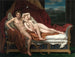 Cupidon en Psyche - Jacques Louis David — weergave van het kunstwerk