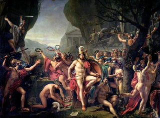 Jacques Louis David - Leonidas At Thermopylae.webp