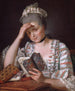 Madame François Buron - Jacques Louis David — weergave van het kunstwerk