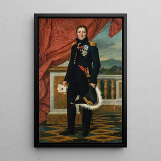 Jacques Louis David - Portrait Of French Politician And Soldier tienne Maurice Grard.webp