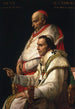 Portret van paus Pius VII en kardinaal Caprara - Jacques Louis David — weergave van het kunstwerk