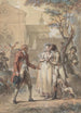 Le baiser rendu - Jacques Louis François Touzé — weergave van het kunstwerk