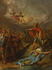 De dood van Pallas - Jacques Sablet — weergave van het kunstwerk