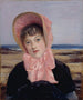 La capeline rose - Jacques-Émile Blanche — weergave van het kunstwerk
