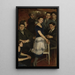 Le Groupe de six - Jacques-Émile Blanche — ingelijst kunstwerk aan de muur