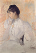 Portret vermoedelijk van Henriette Chabot - Jacques-Émile Blanche — weergave van het kunstwerk