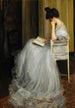 Vrouw die leest - Jacques-Émile Blanche — weergave van het kunstwerk