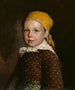 Portret van een klein meisje - Jahn Ekenaes — weergave van het kunstwerk