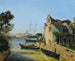 Vue van San Giorgio Maggiore in Venetië - Jakob Alt — weergave van het kunstwerk