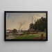 La Région du Danube II - Jakob Alt — framed artwork on a wall