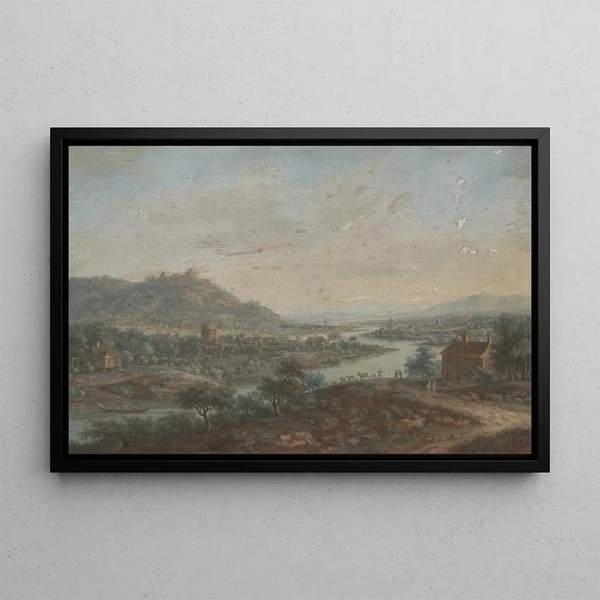 Jakob Brgi - Landscape with the River Main.webp