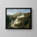 La grande cascade de Tivoli près de Rome - Jakob Philipp Hackert — ingelijst kunstwerk aan de muur