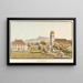 Aarwangen - Jakob Samuel Weibel — ingelijst kunstwerk aan de muur