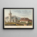 Aeschi - Jakob Samuel Weibel — ingelijst kunstwerk aan de muur