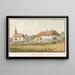 Bleyenbach - Jakob Samuel Weibel — ingelijst kunstwerk aan de muur
