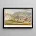 Habkeren - Jakob Samuel Weibel — ingelijst kunstwerk aan de muur