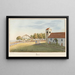 Eiland - Jakob Samuel Weibel — ingelijst kunstwerk aan de muur